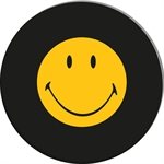6 petites assiettes noires 20 cm Smiley Zak Designs®
